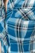 Рубашка женская в клетку, цвет сине-серый, 230R061-11 Рубашка женская в клетку, цвет сине-серый, 230R061-11