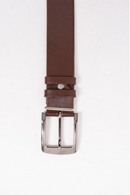 Кожаный мужской ремень, коричневого цвета, 196R40U1W5