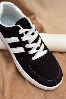 Кроссовки женские, цвет черно-белый, 248RJH50