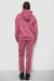 Спортивний костюм жіночий на флісі, колір пудровий, 257R85 Спортивний костюм жіночий на флісі, колір пудровий, 257R85