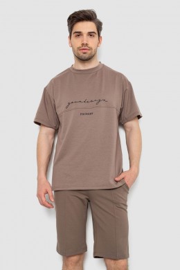Костюм мужской повседневный, цвет мокко, 238R1566