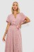 Платье софт с принтом, цвет темно-пудровый, 230R0032-1 Платье софт с принтом, цвет темно-пудровый, 230R0032-1