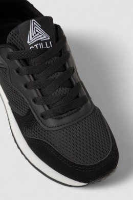 Кроссовки женские, цвет черно-белый, 248RG20