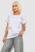Футболка женская с принтом, цвет белый, 244R2316-5