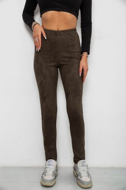 Лосины однотонные, цвет хаки, 257R2045