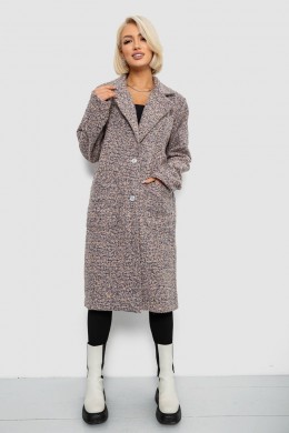 Пальто женское без подкладки, цвет пудрово-синий, 257R99