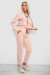 Спортивный костюм женский двухнитка, цвет персиковый, 214R1419-003