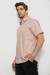 Рубашка мужская однотонная, цвет бежевый, 214R7327-2 Рубашка мужская однотонная, цвет бежевый, 214R7327-2