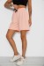 Шорти жіночі з принтом, колір персиковий, 238R130 Шорти жіночі з принтом, колір персиковий, 238R130