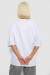 Футболка женская с принтом, цвет белый, 244R3008-1 Футболка женская с принтом, цвет белый, 244R3008-1