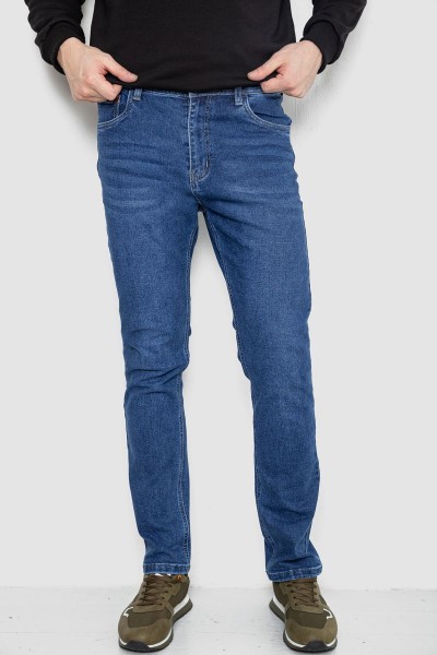Джинсы мужские демисезонные  -уценка, цвет синий, 243R8047-U-1