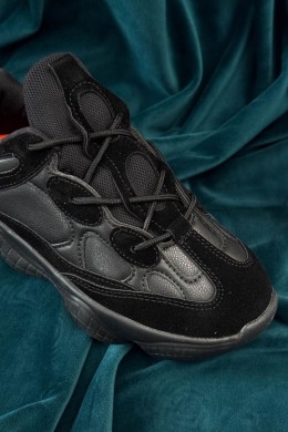 Кроссовки женские, цвет черный, 248RST191