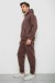Спортивный костюм мужской на флисе, цвет мокко, 238R029