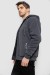 Кофта мужская на молнии, цвет темно-серый, 244R2652