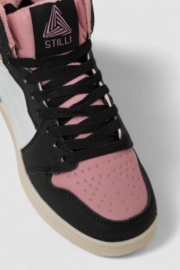 Кроссовки женские зимние на меху, цвет бело-пудровый, 248RHB470-21