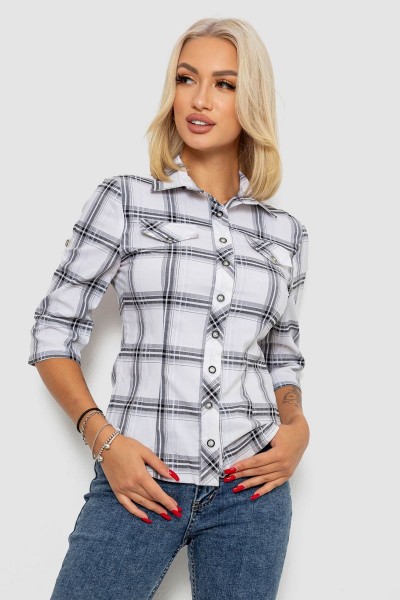 Сорочка жіноча 230R063-25, колір Молочний