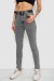 Джинсы женские Skinny Американки, цвет серый, 244R00970