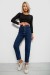 Джинсы женские однотонные Skinny Fit, цвет синий, 244R5279