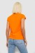 Футболка женская с принтом, цвет оранжевый, 244R2038