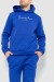 Спортивный костюм мужской на флисе, цвет электрик, 238R57160
