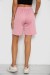 Шорти жіночі однотонні, колір пудровий, 238R57820 Шорти жіночі однотонні, колір пудровий, 238R57820