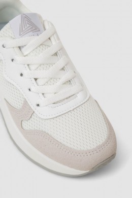 Кросівки жіночі, колір біло-сірий, 248RG20