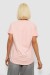 Футболка женская с принтом, цвет персиковый, 244R2057
