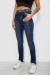 Джинси жіночі однотонні Skinny, колір синій, 244R11989 Джинси жіночі однотонні Skinny, колір синій, 244R11989