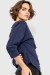 Блуза классическая, цвет темно-синий, 230R100-1 Блуза классическая, цвет темно-синий, 230R100-1