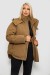 Куртка женская зимняя короткая, цвет хаки, 244R983 Куртка женская зимняя короткая, цвет хаки, 244R983