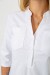 Блуза однотонная, цвет белый, 230R96-13 Блуза однотонная, цвет белый, 230R96-13