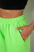 Шорти жіночі однотонні, колір салатовий, 238R57820