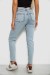 Джинси жіночі однотонні Skinny, колір блакитний, 244R1743S21 Джинси жіночі однотонні Skinny, колір блакитний, 244R1743S21