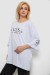 Футболка жіноча з принтом, колір білий, 244R3019