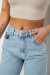 Джинсы женские однотонные Wide leg, цвет голубой, 244R1804S21 Джинсы женские однотонные Wide leg, цвет голубой, 244R1804S21