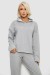 Костюм женский домашний с принтом, цвет серый, 257R1115