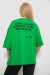 Футболка жіноча з принтом, колір зелений, 244R2016