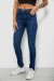 Джинсы женские однотонные Skinny, цвет темно-синий, 244R2001-B Джинсы женские однотонные Skinny, цвет темно-синий, 244R2001-B