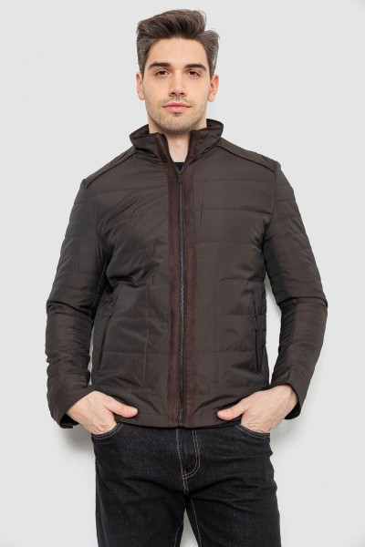 Куртка мужская демисезонная, цвет темно-коричневый, 244R001K