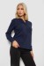 Блуза однотонная, цвет синий, 230R96-10 Блуза однотонная, цвет синий, 230R96-10