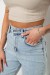 Джинсы женские Banan, цвет голубой, 244R9007