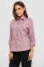 Сорочка жіноча однотонна, колір бузковий, 230R068-3 Сорочка жіноча однотонна, колір бузковий, 230R068-3