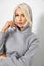 Спортивный костюм женский на флисе, цвет серый, 257R87