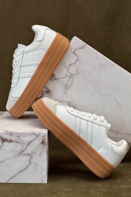 Кроссовки женские демисезонные, цвет белый, 248RCX1570