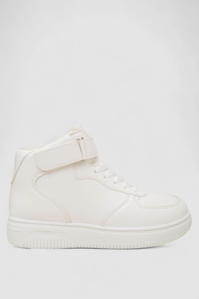 Кросівки жіночі зимові на хутрі, колір білий, 248RAJ01