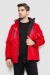 Куртка мужская демисезонная с капюшоном, цвет красный, 244RZ-2519AL Куртка мужская демисезонная с капюшоном, цвет красный, 244RZ-2519AL