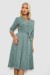 Платье софт с принтом, цвет зеленый, 230R1011-5 Платье софт с принтом, цвет зеленый, 230R1011-5