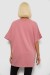 Футболка женская с принтом, цвет пудровый, 244R2511