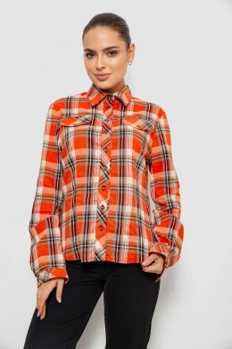 Сорочка жіноча повсякденна, колір помаранчевий, 230R064