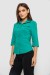 Сорочка жіноча однотонна, колір зелений, 230R068-5 Сорочка жіноча однотонна, колір зелений, 230R068-5